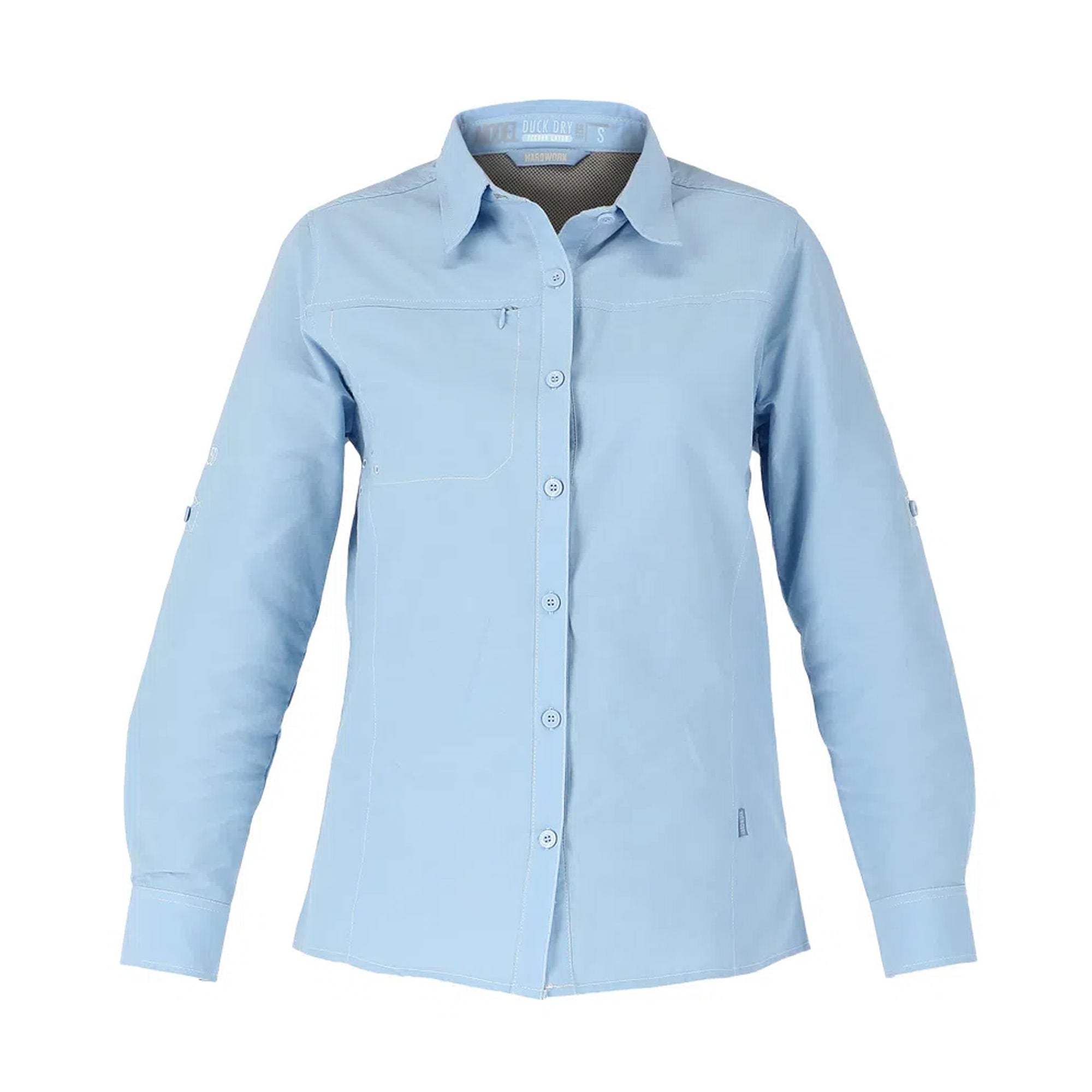 CAMISA HW DUCK DRY MUJER CELESTE