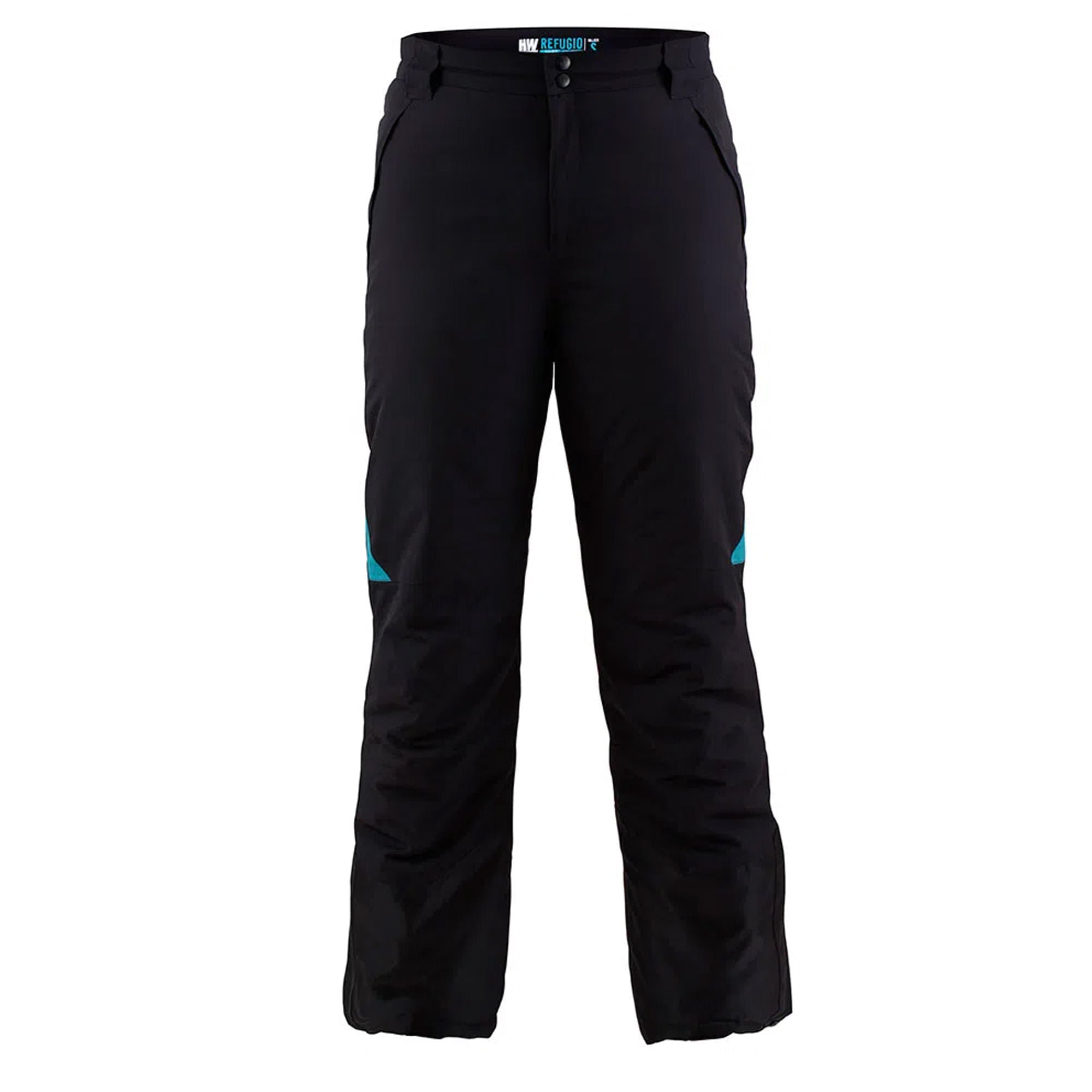 PANTALON TERMICO HW REFUGIO MUJER GRIS/TURQUESA