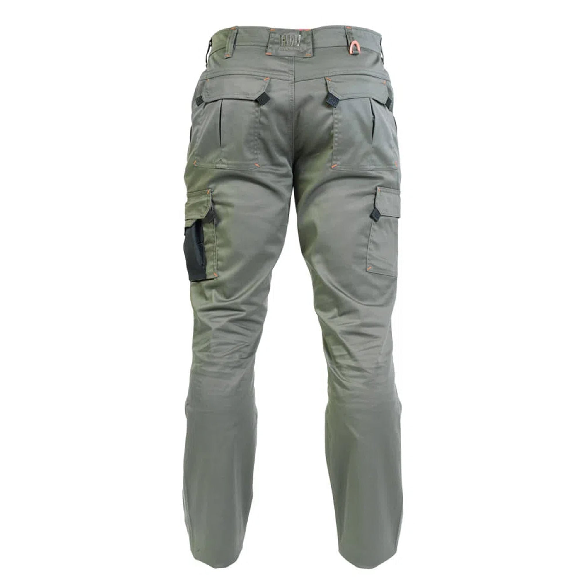 PANTALON CARGO HW DAKOTA SPANDEX VERDE OLIVA