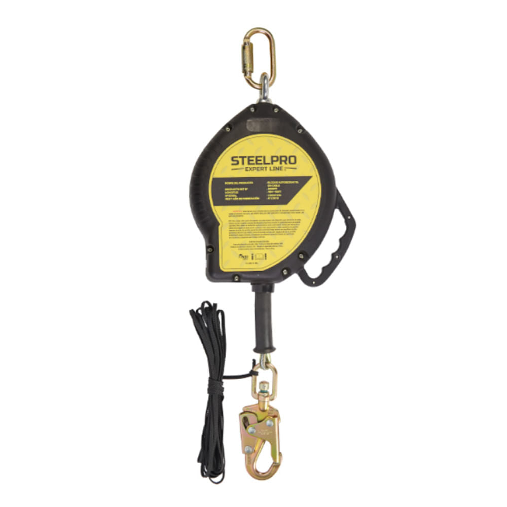 BLOQUE RETRACTIL (15M/50FT) STEELPRO