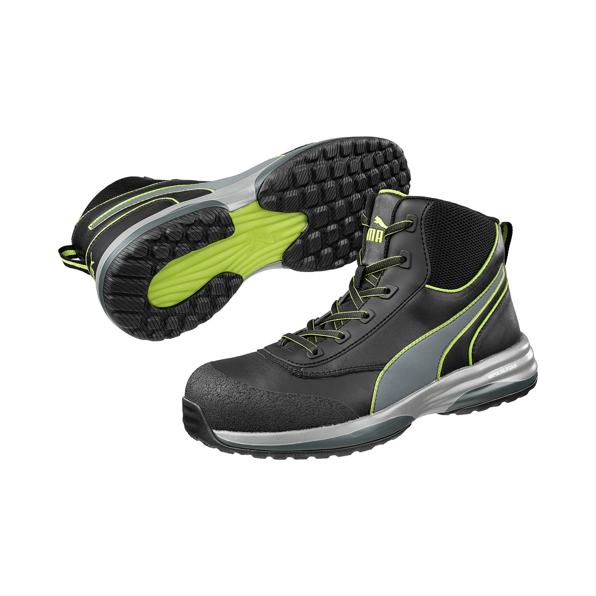 BOTA DE SEGURIDAD RAPID GREEN MID PUMA