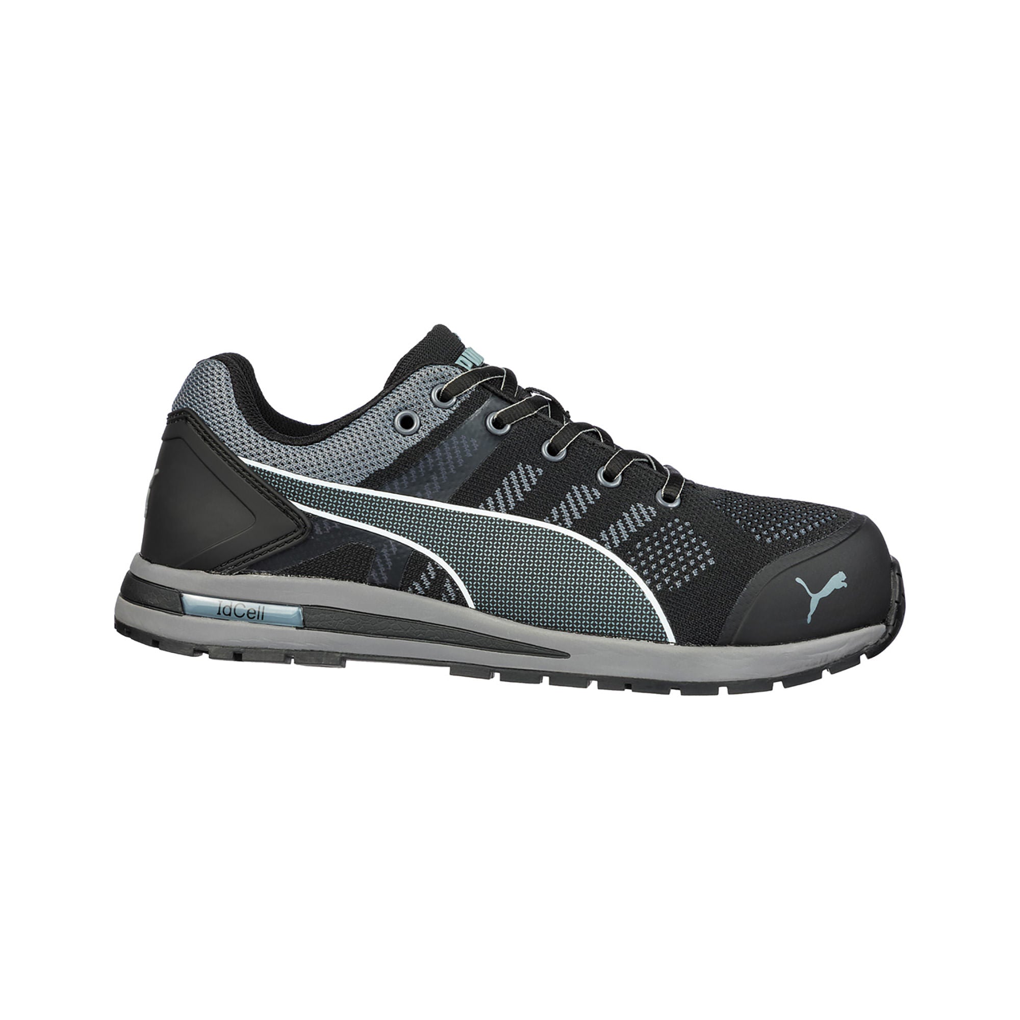 ZAPATILLA DE SEGURIDAD ELEVATE KNIT BLACK LOW PUMA