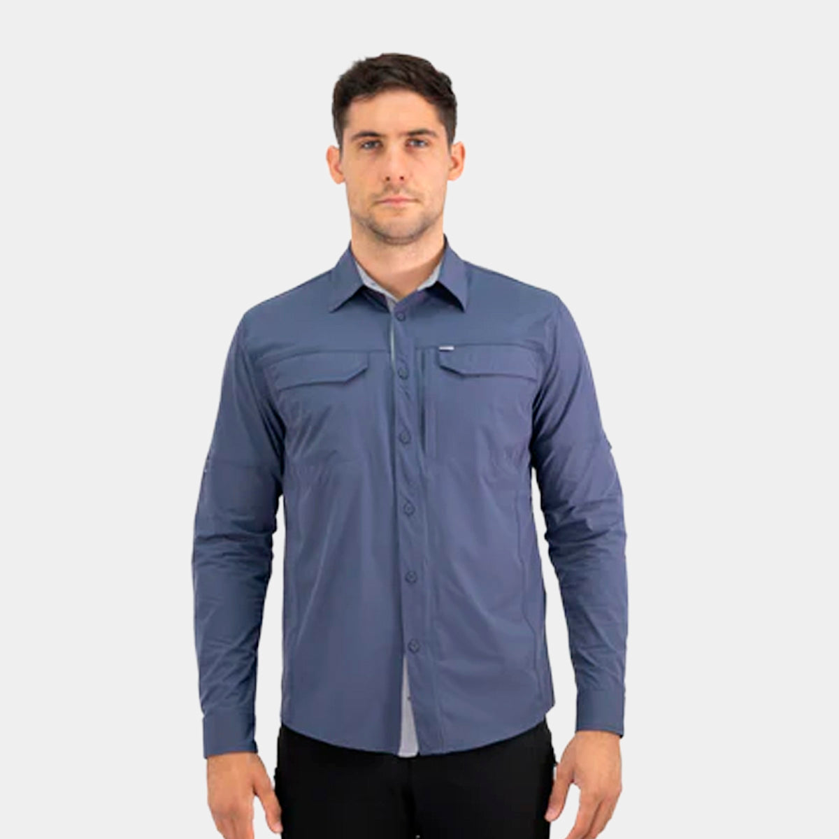 CAMISA ANTAKARI SPANDEX BLUE