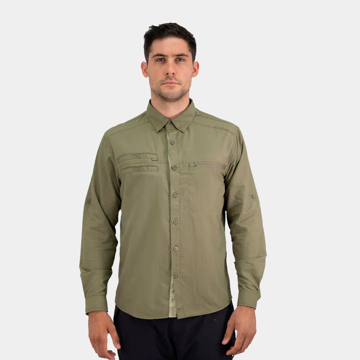 CAMISA ARIZONA HOMBRE VERDE OLIVA