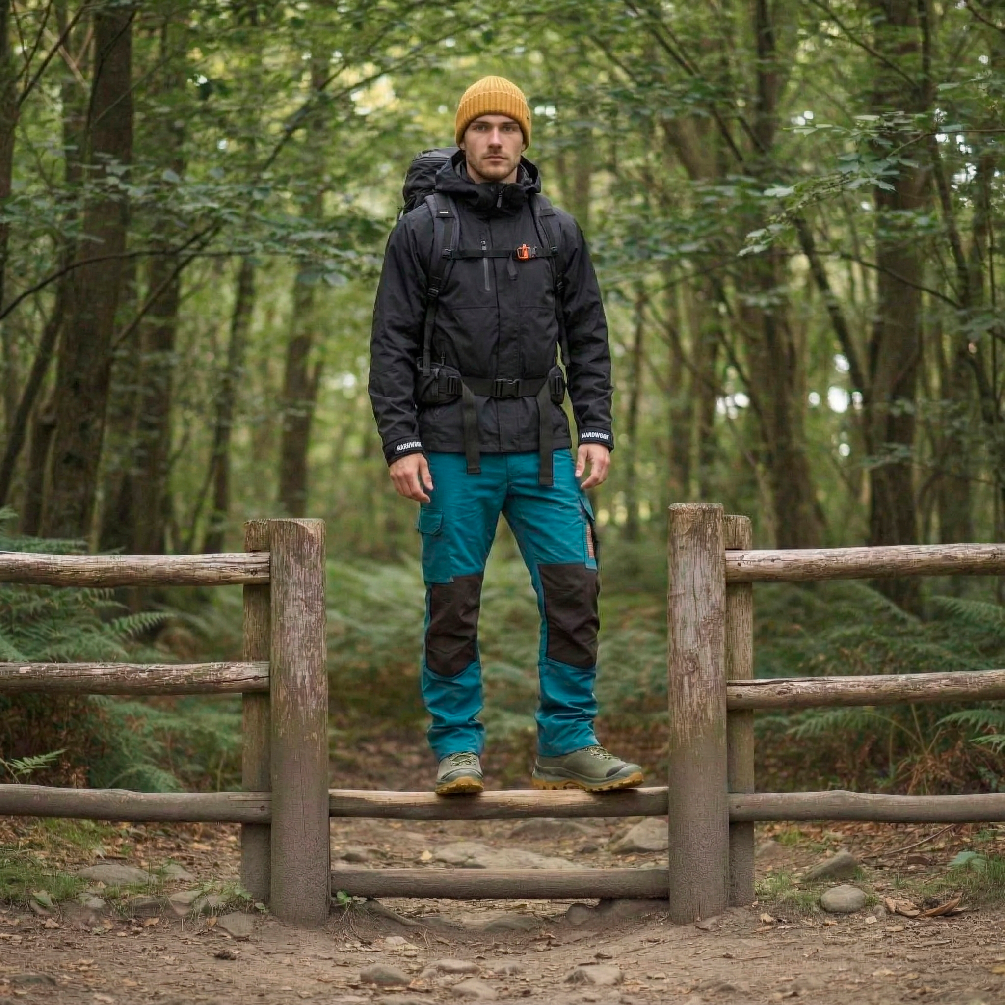 PANTALON CARGO DAKOTA SPANDEX PETROLEO