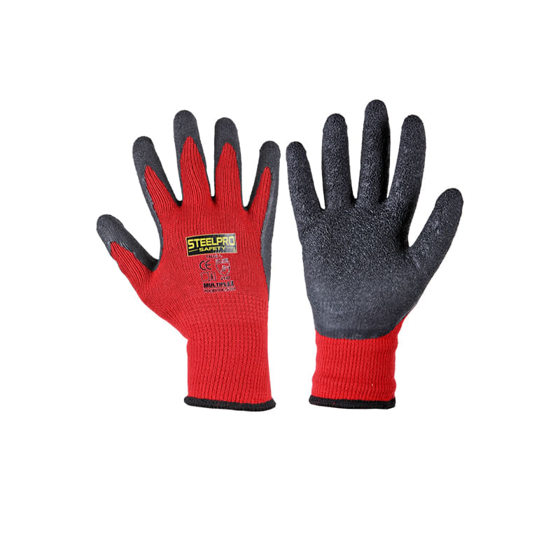 GUANTE MULTIFLEX LATEX ROJO