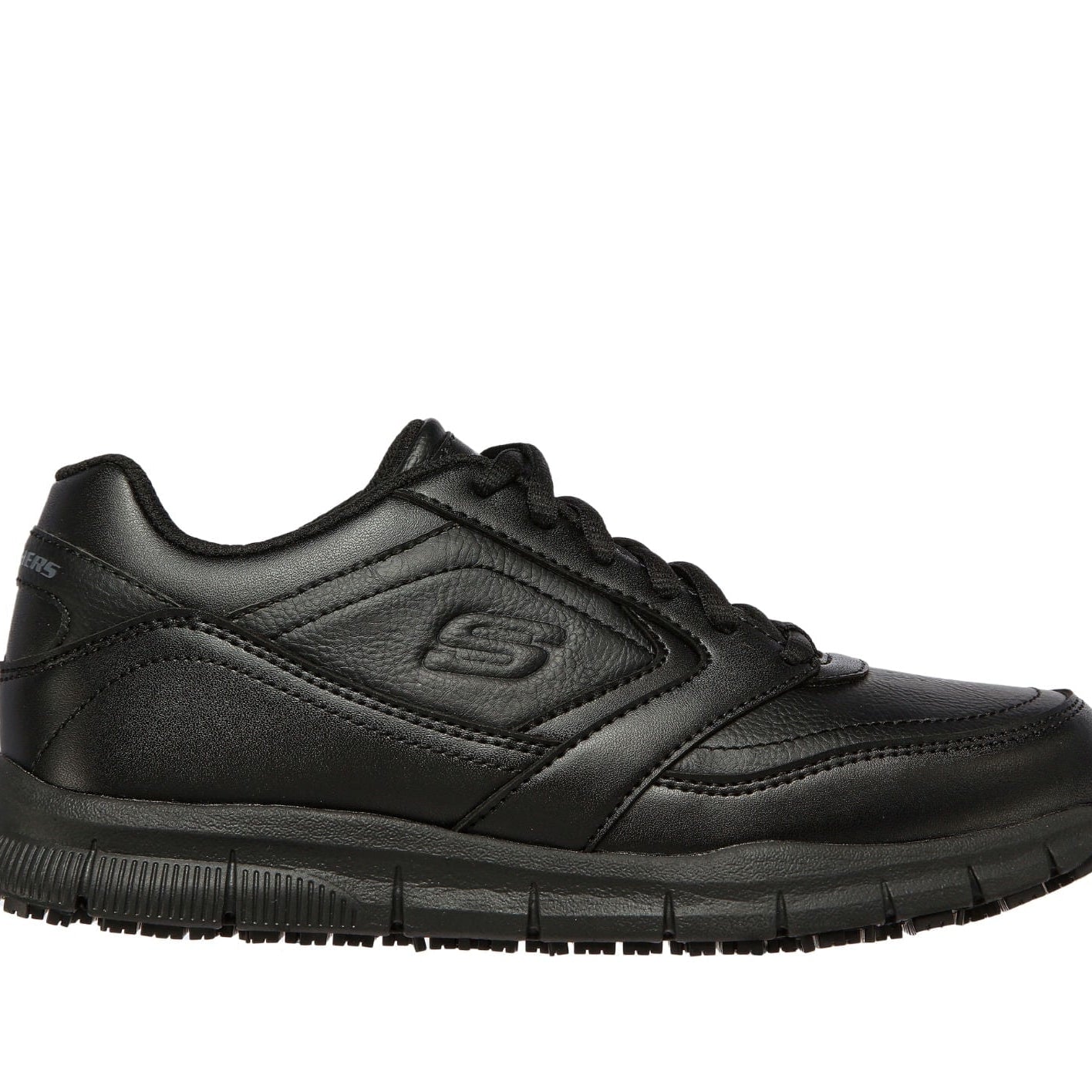 ZAPATILLA ANTIDESLIZANTE MUJER SKECHERS 77235-BLK - NAMPA WYOLA