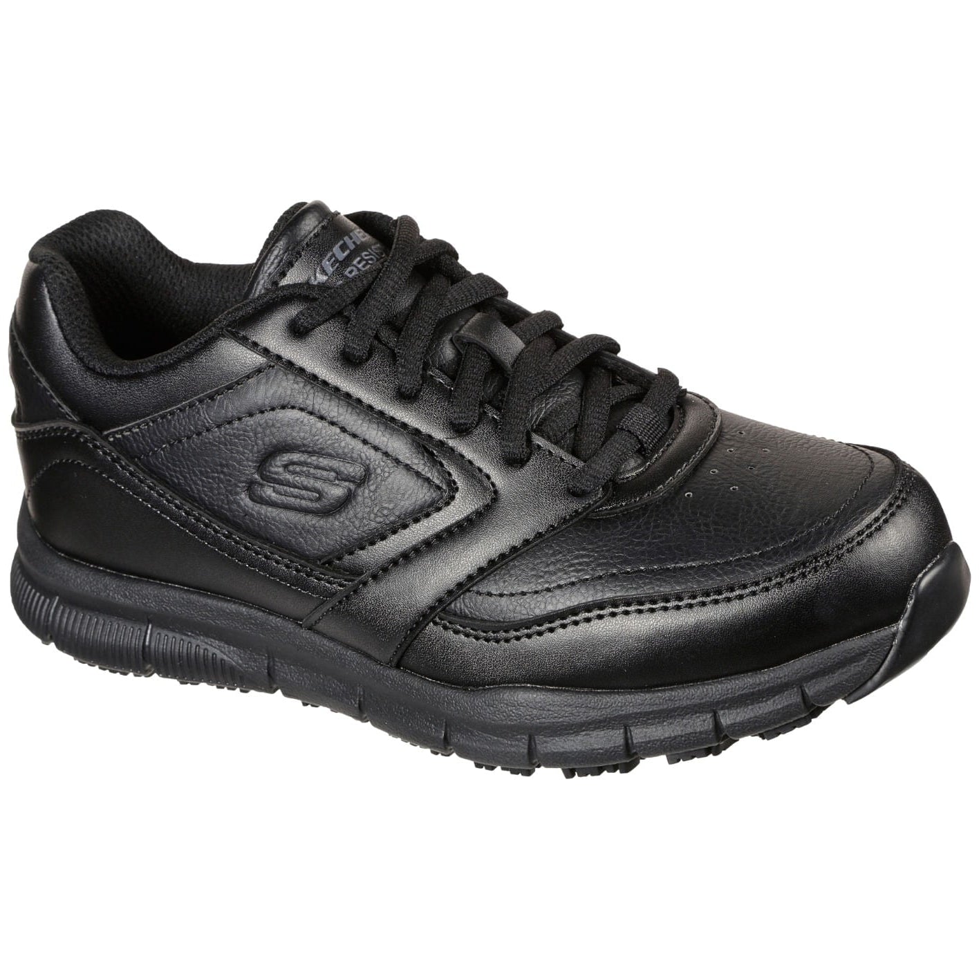ZAPATILLA ANTIDESLIZANTE MUJER SKECHERS 77235-BLK - NAMPA WYOLA