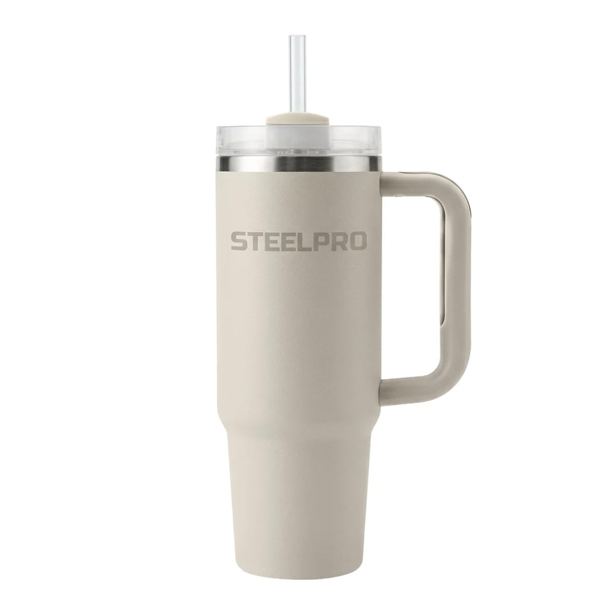 MUG TERMICO C/ BOMBILLA GRIS CLARO
