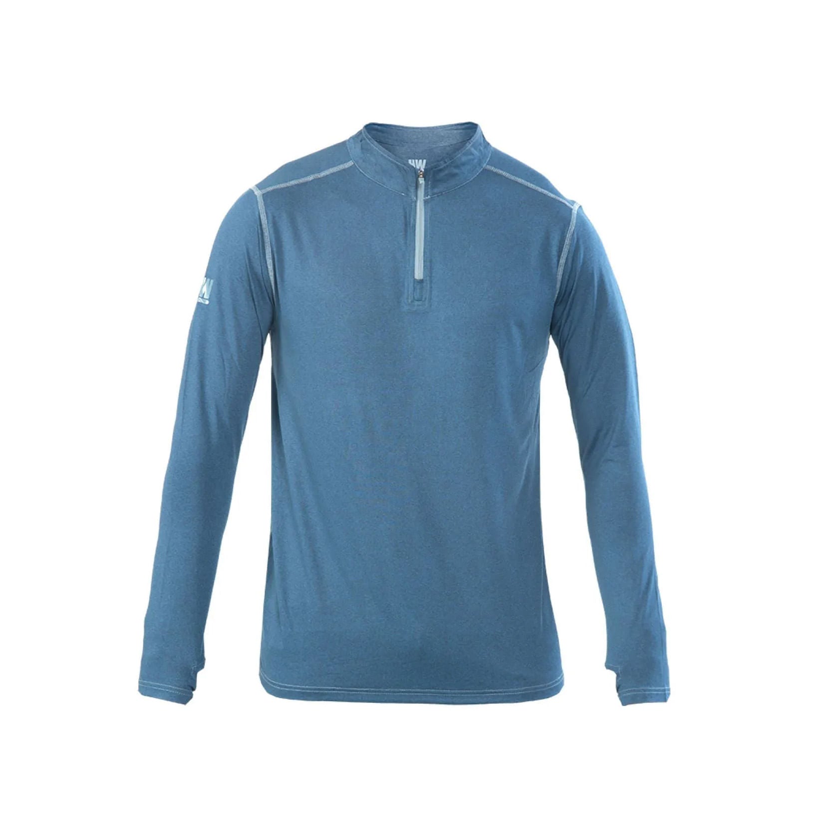 POLERA DRY FIT HW SPX MANGA LARGA HOMBRE DEEP BLUE