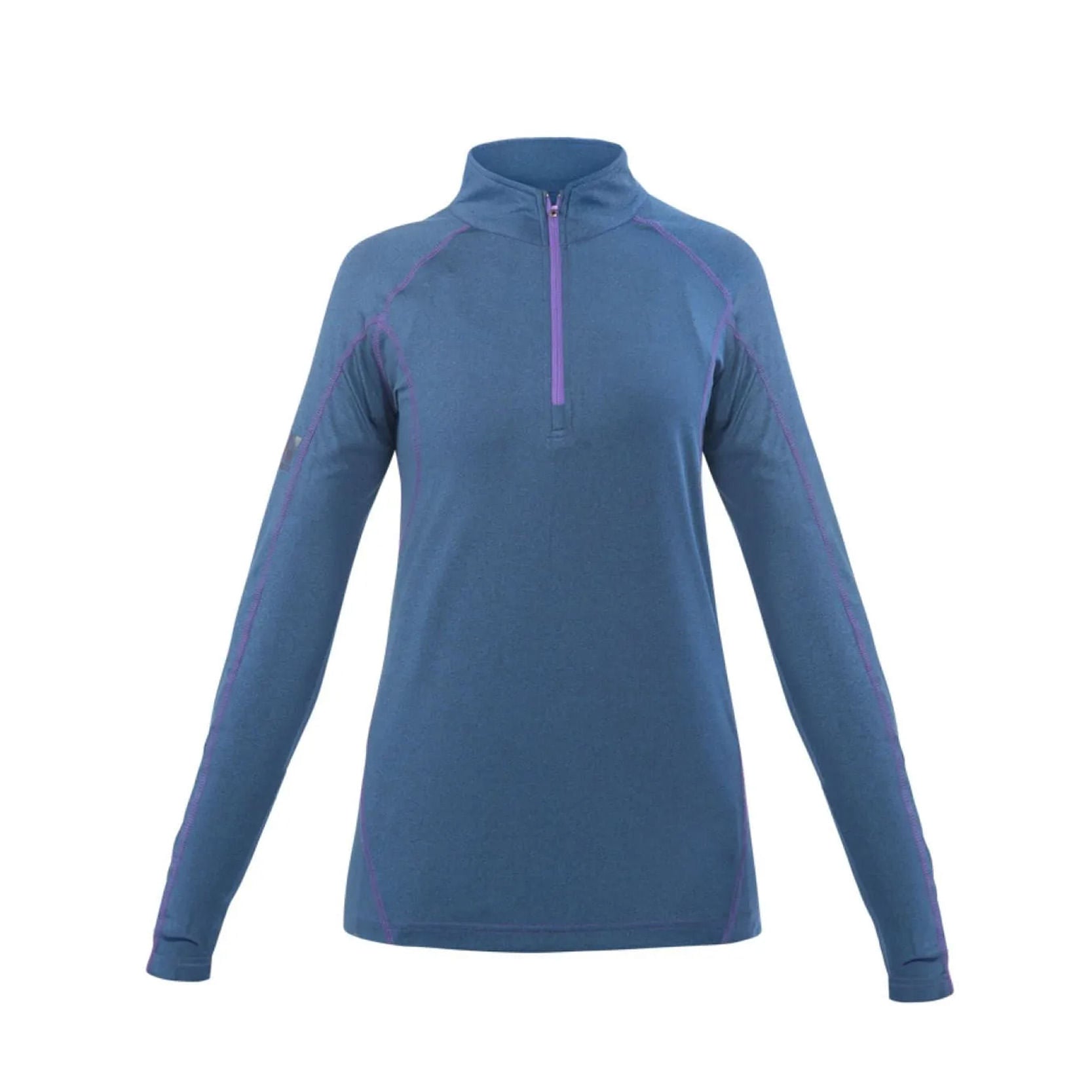 POLERA DRY FIT HW SPX MANGA LARGA MUJER DEEP BLUE