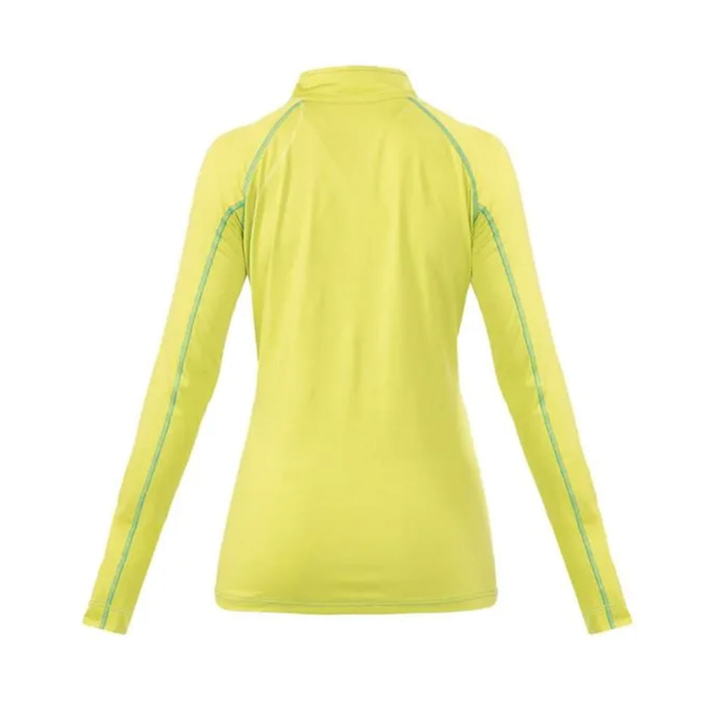 POLERA DRY FIT HW SPX MANGA LARGA MUJER LIME
