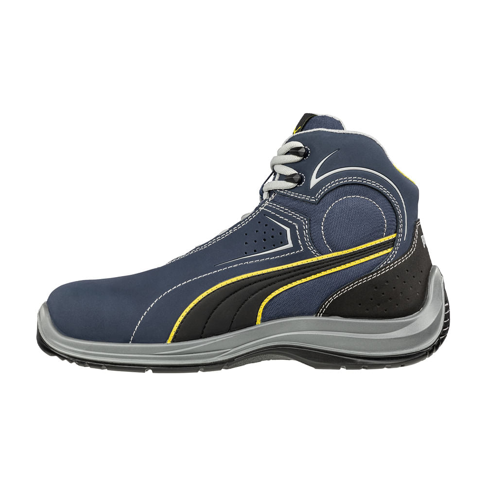 BOTA DE SEGURIDAD TOURING BLUE MID SB E P WRU FO SRC PUMA
