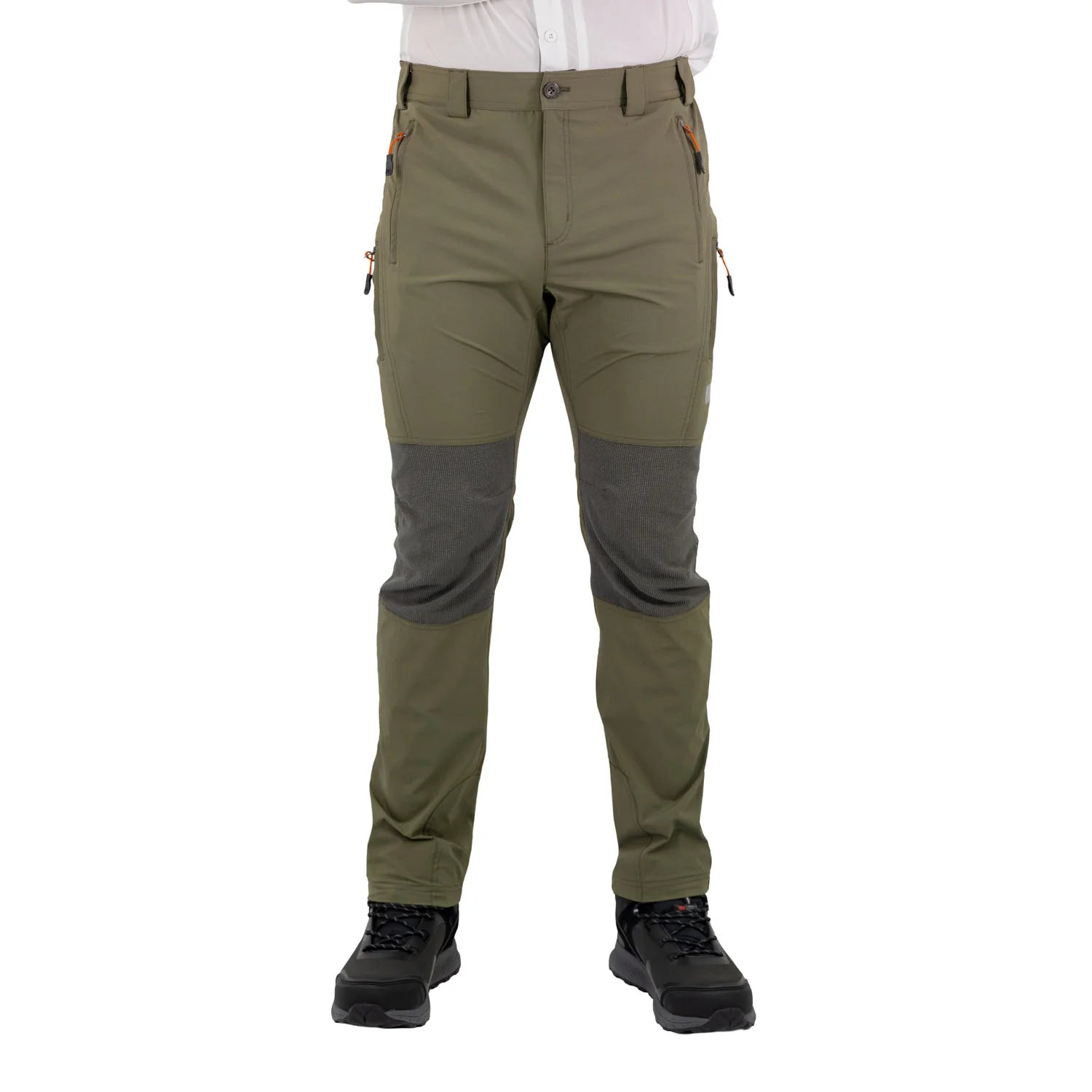 Pack Outdoor Esencial 1 (Pantalón Nahuel Verde Olivo y camisa Antakari Blanca)