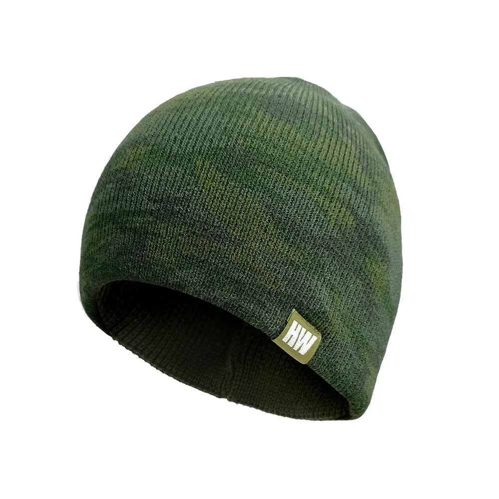 GORRO BEANIE HW GREEN CAMO