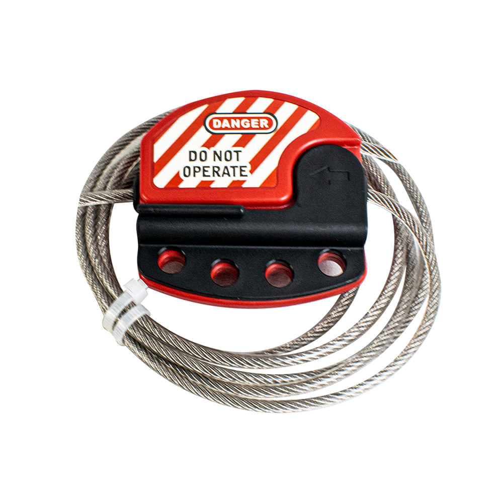 BLOQUEO DE CABLE AJUSTABLE - CABLE: 4MMX1.8M