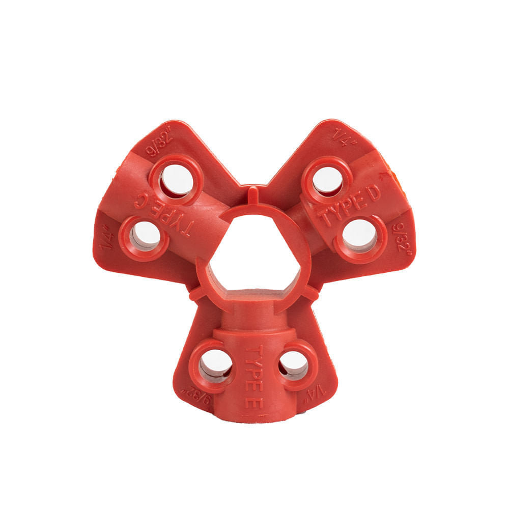 BLOQUEO DE NEUMÁTICO PARA CONEXIÓN TIPO C, D, E (1/4", 9/32")