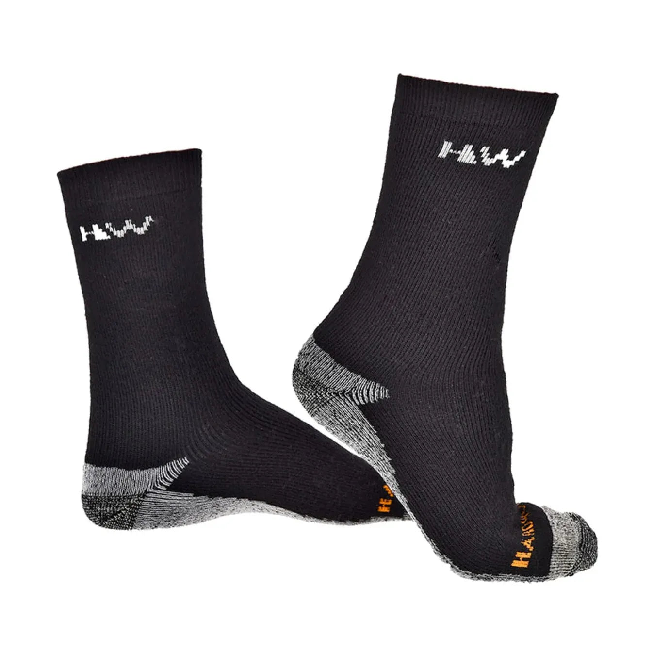 CALCETIN C/COBRE COOLMAX NEGRO HW