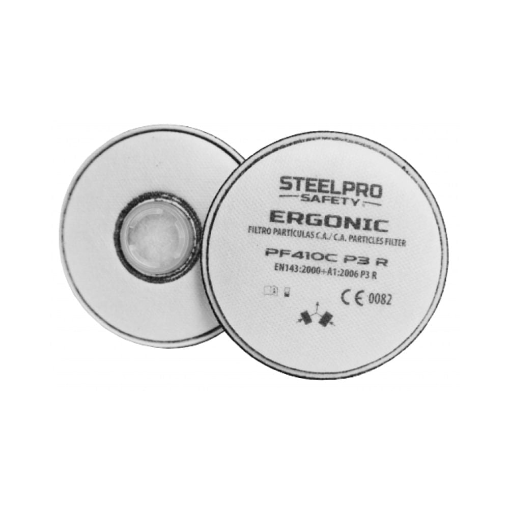 ERGONIC FILTRO F410C P3 R PARTICULAS C/CA NIVELES MOLESTOS VO PAR (TIPO DISCO)