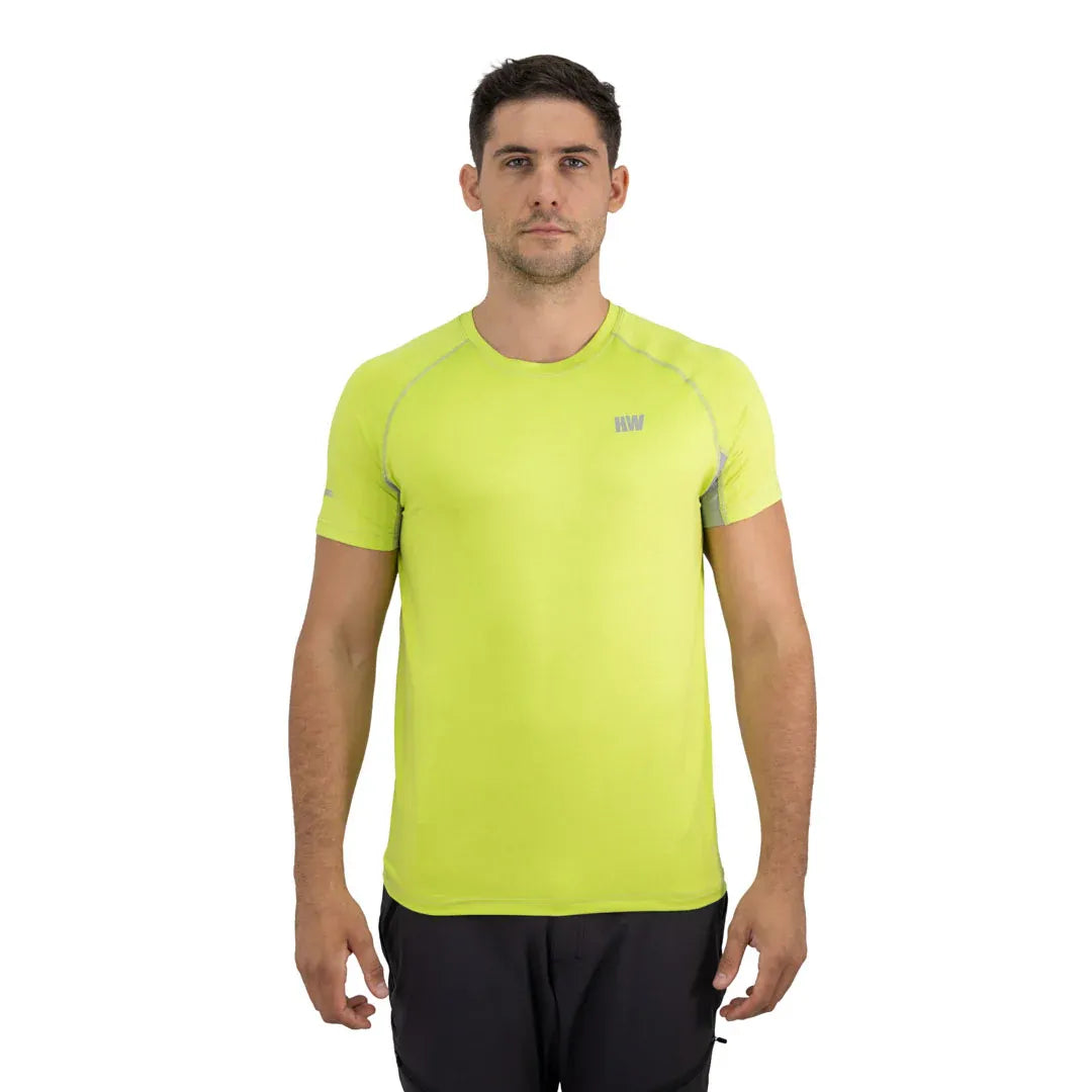 POLERA DRY FIT HW SPX MANGA CORTA HOMBRE LIME