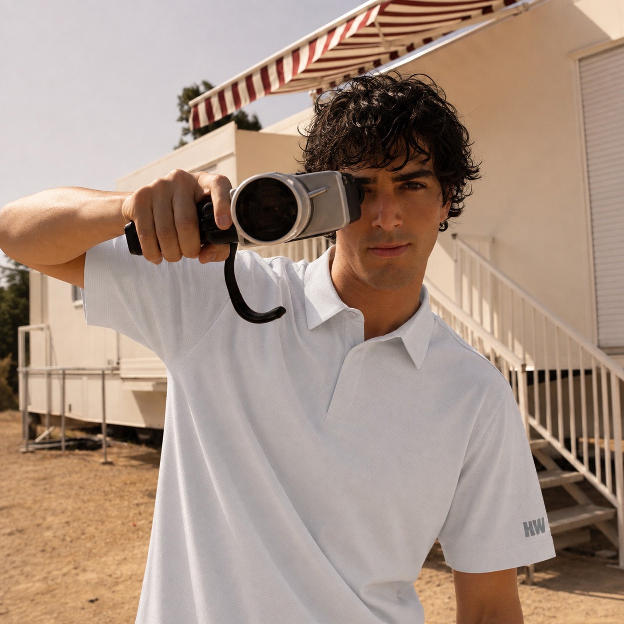 Polera Windsor Manga Corta Blanca